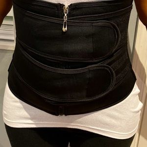 Waist trainer tummy shaper sauna effect